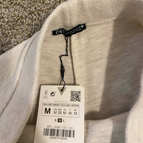 Zara Knit Pants (Size M) - Picture 3 of 3